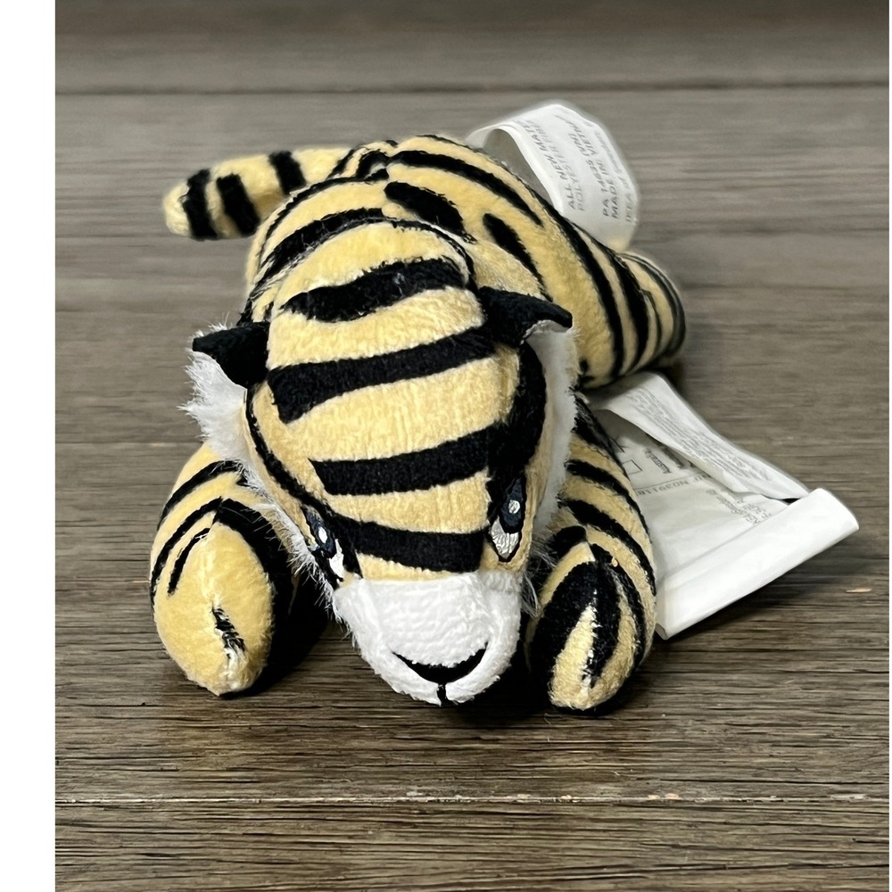 IKEA‎ DJUNGELSKOG Tiger Plush Stuffed Animal Toy Black Stripes Kids Room Decor